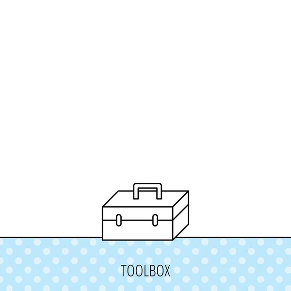 Werksetpictogram. Reparatie instrumenten teken. — Stockvector