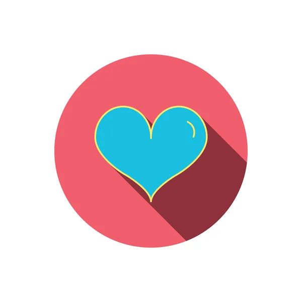 Heart icon. Love sign. — Stock Vector