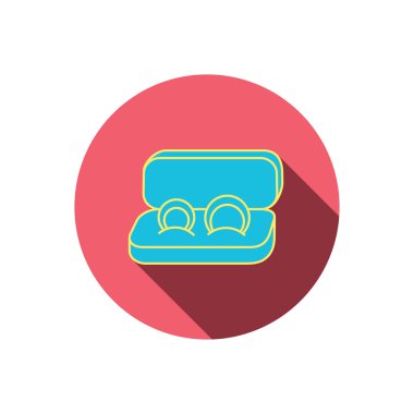 Alyans simgesi. Takı işareti.