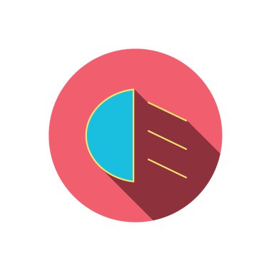 Geçen ışık kutsal kişilerin resmi. Işın işareti daldırma.