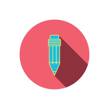 Kurşun kalem simgesini. Çizim aracı işareti.