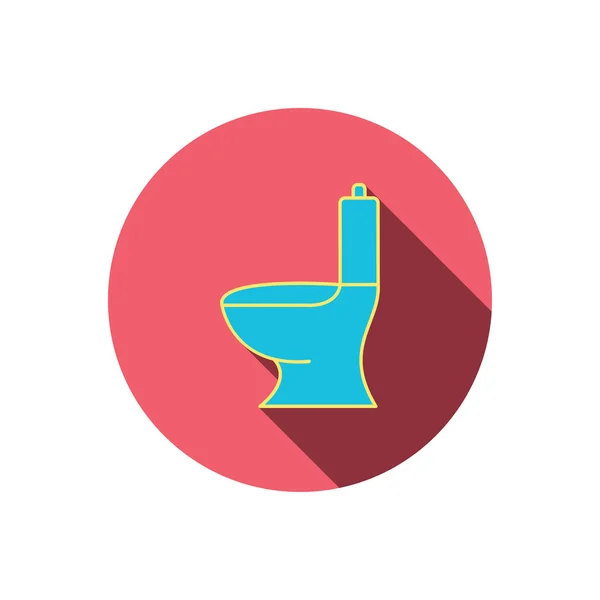 Icono del baño. Señal de WC público . — Vector de stock