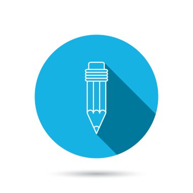 Kurşun kalem simgesini. Çizim aracı işareti.