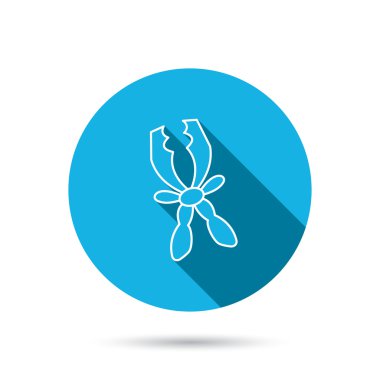 Terminal elektrik simgesi. Pilin şarj edilmesi.