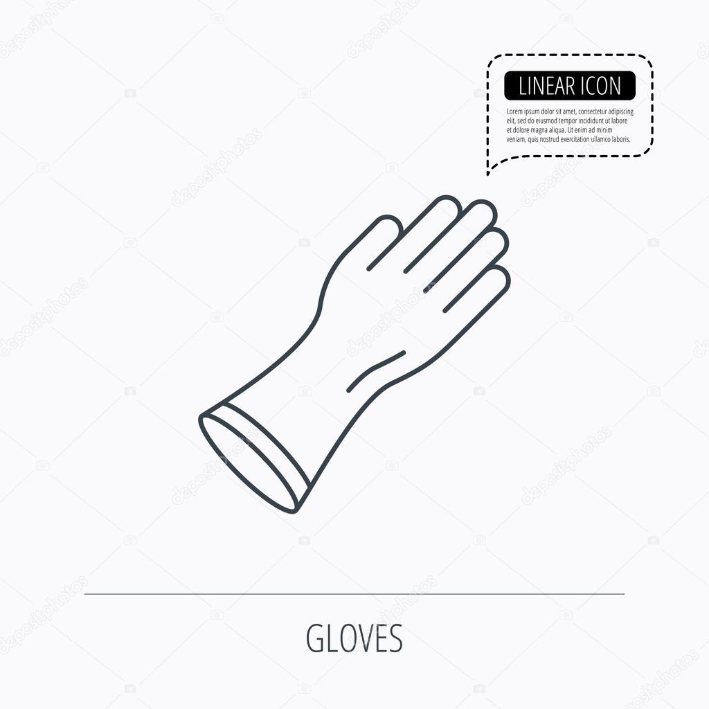 Guantes de látex imágenes de stock de arte vectorial | Depositphotos Guantes de látex imágenes de stock de arte vectorial | Depositphotos