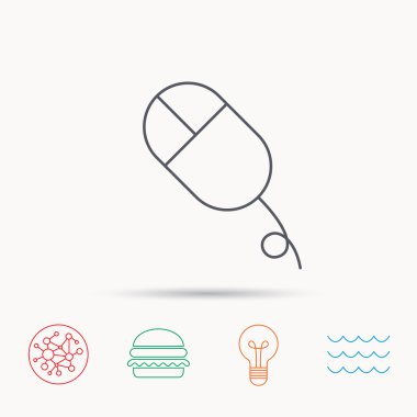 Bilgisayar fare simgesi. PC kontrol aygıtı işareti.