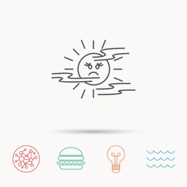 Sis simgesi. Sis Paz Üye ile.