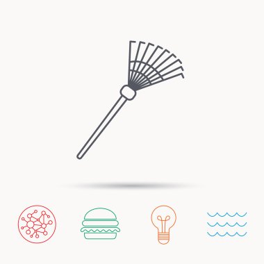 Komisyon simgesi. Bahçe ekipman işareti.