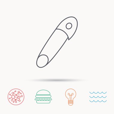 PIN simgesi. İleti örneği işaret.