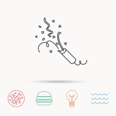 Slapstick Icon çekim. Kutlama işareti.