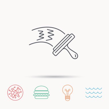 Çamaşır windows simgesi. İşareti Temizleme.