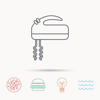 Blender simgesi. Mikser işareti.