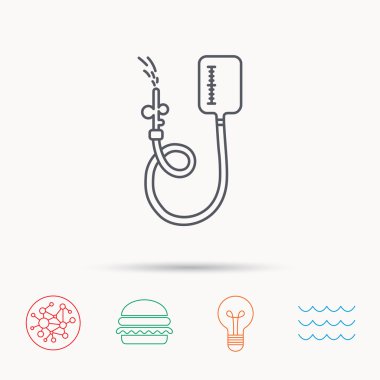 Counter simge bırakın. Tıbbi işlem işareti.