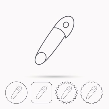 PIN simgesi. İleti örneği işaret.