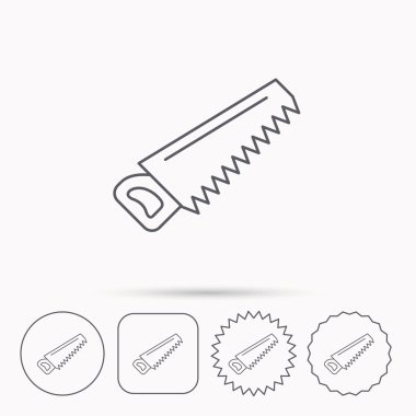 Simge gördüm. Marangozluk ekipman işareti.