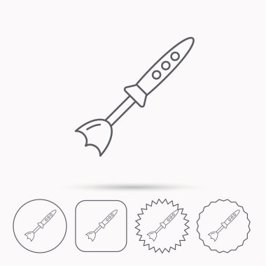 Blender simgesi. Mikser işareti.