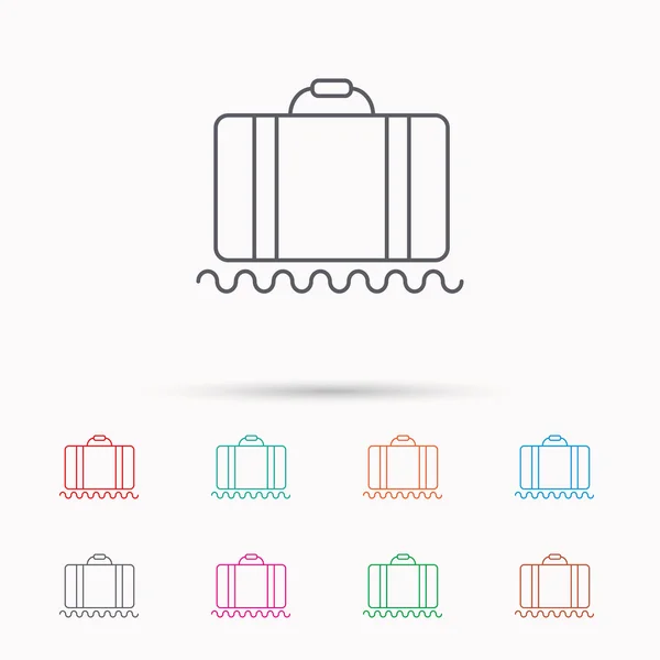 Baggage icon. Luggage sign. — Stock Vector