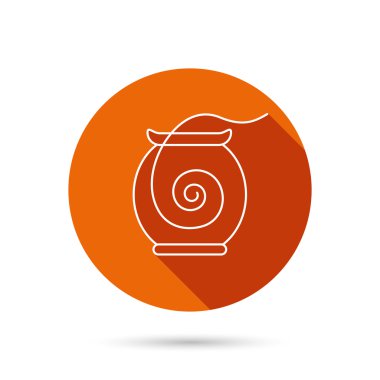 Diş ipi simgesi. Diş işareti Temizleme.