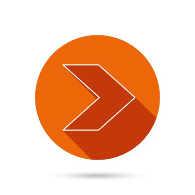 Sonraki ok simgesi. İleri işareti.