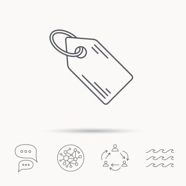 Fiyat etiketi simgesi. Etiket işareti indirim.