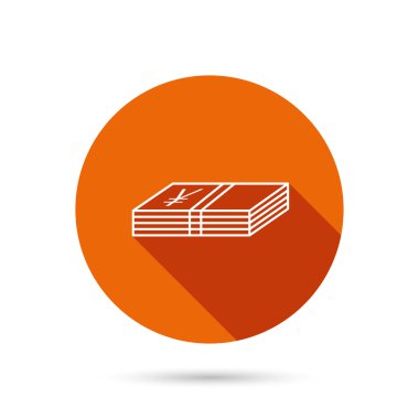 Para simgesi. Yen para işareti.