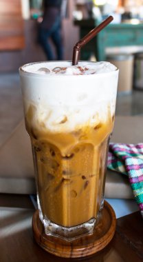 buzlu kahve kahve dükkanında