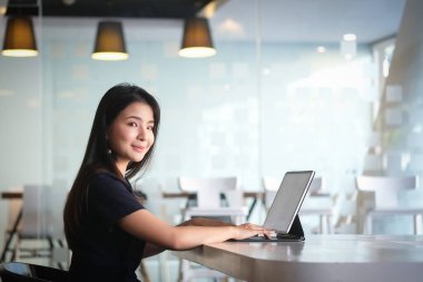 Business working in office with documents and laptop people Consulting and business planning.	