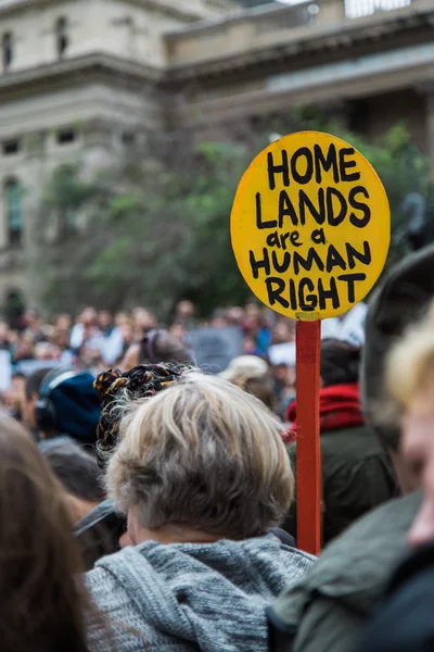 Rally Against Child Detention & Torture — Stock Photo, Image