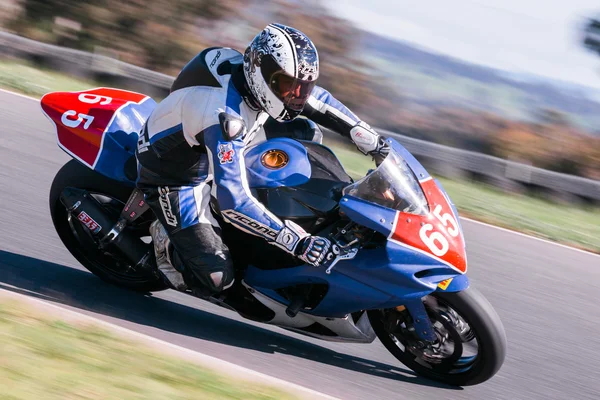 Hartwell Motorrad Club Meisterschaft - Lauf 5 — Stockfoto