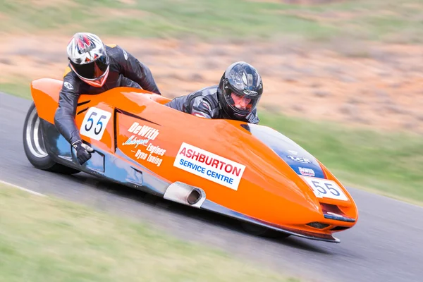 Hartwell Motorrad Club Meisterschaft - Lauf 5 — Stockfoto