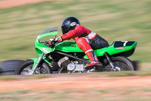 Hartwell Motorrad Club Meisterschaft - Lauf 5 — Stockfoto