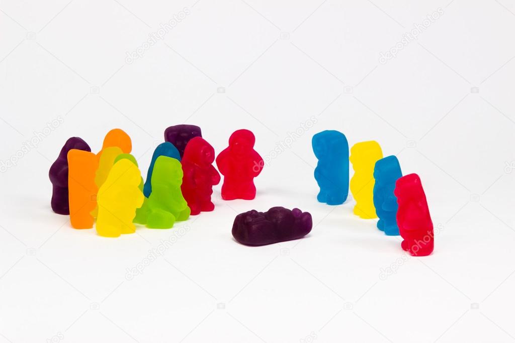 Jelly Baby Riot Police