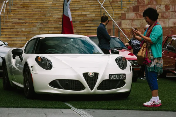 Pantalla Alfa Romeo - Melbourne (AROCA ) — Foto de Stock