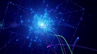 ikili radyasyon kaynağı çevreleyen matris küp