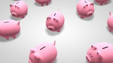 Birçok piggy banka