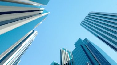 Modern cam ofis binaları