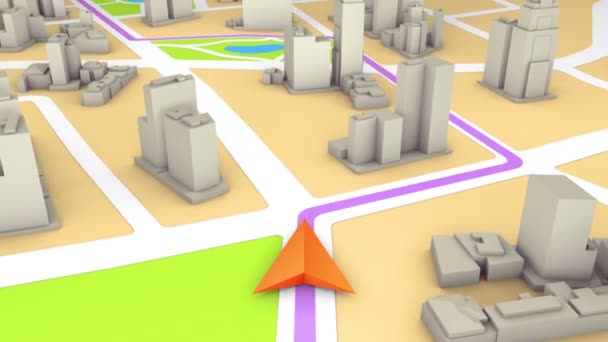 Concept de navigation GPS 