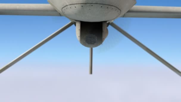 drone militaire volant à haute altitude 