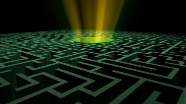 Symbole de livre dans le labyrinthe 