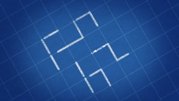 Labyrinthe sur un papier modèle 