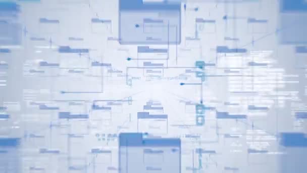 Computación en nube segura — Vídeo de stock