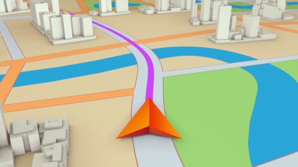 Concept de navigation GPS 