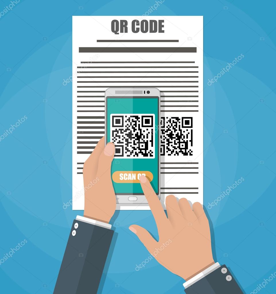 Scan QR code  to Mobile Phone