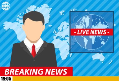 Stüdyoda haber spikeri