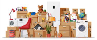 New House 'a taşınıyorum. Aile Yeni Ev 'e Taşındı.