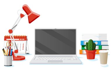 Bilgisayarlı ofis masası