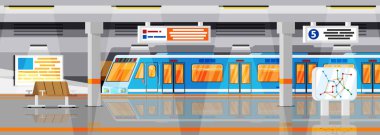 Boş Metro İstasyonu İçi.