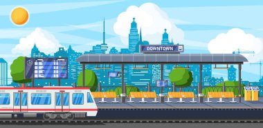 Trenli Metro Metro İstasyonu.