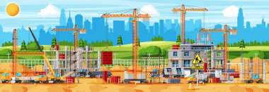 İnşaat Alanı Afişi.