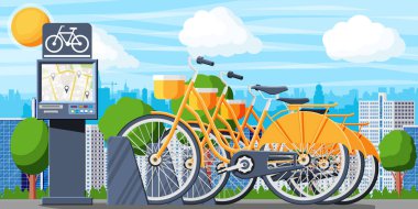 City Bicycle Sharing System and Urban Landscape